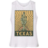 Desert Sunset TX Crop Tank-CA LIMITED