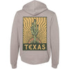 Desert Sunset TX Zipper Hoodie-CA LIMITED