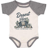 Desert Vibes Texas Baseball Baby Onesie-CA LIMITED