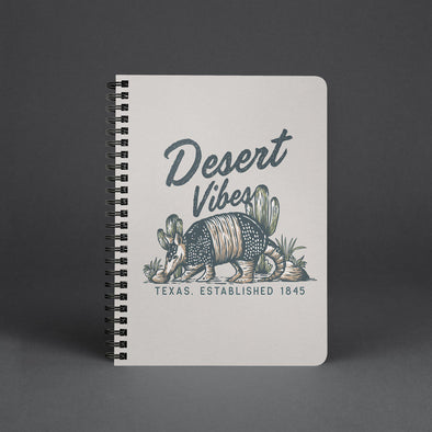 Desert Vibes Texas Cream Notebook-CA LIMITED