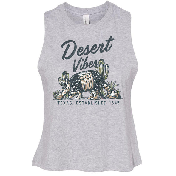 Desert Vibes Texas Crop Tank-CA LIMITED