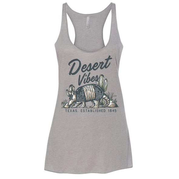 Desert Vibes Texas Racerback Tank-CA LIMITED