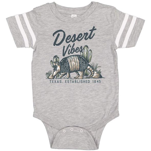 Desert Vibes Texas Stripes Baby Onesie-CA LIMITED