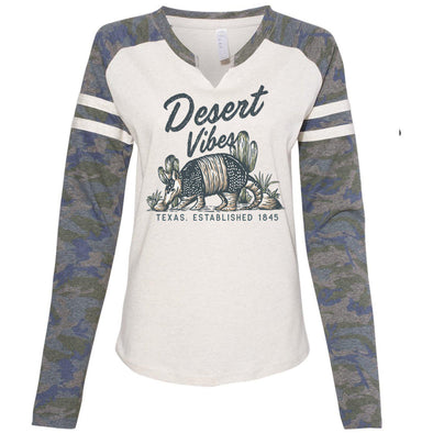 Desert Vibes Texas Varsity Sweater-CA LIMITED