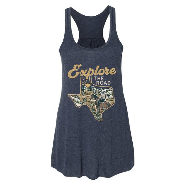 Explore the Road Texas Flowy Tank-CA LIMITED