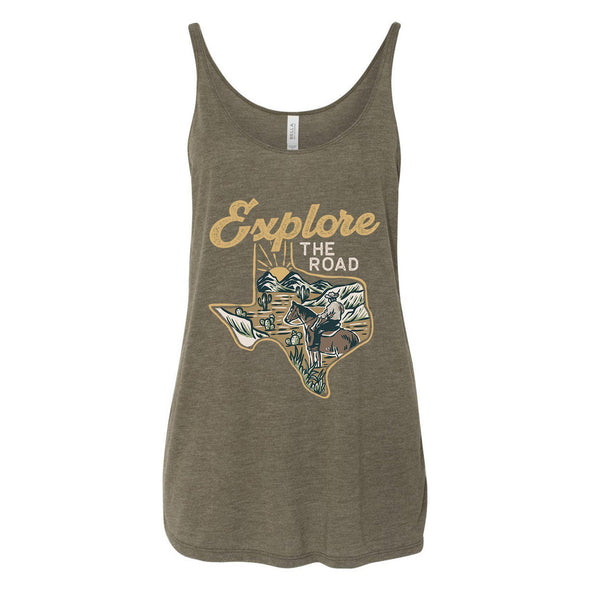 Explore the Road Texas Flowy Tank-CA LIMITED