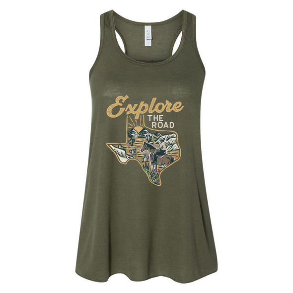 Explore the Road Texas Flowy Tank-CA LIMITED