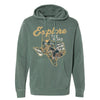 Explore the Road Texas Pullover Hoodie-CA LIMITED