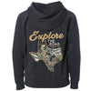 Explore the Road Texas Raglan Toddlers Zip Up Hoodie-CA LIMITED