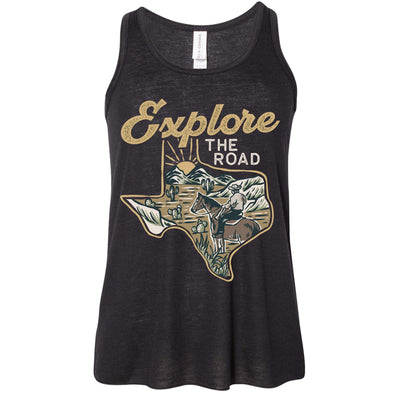 Explore the Road Texas Youth Flowy Tank-CA LIMITED