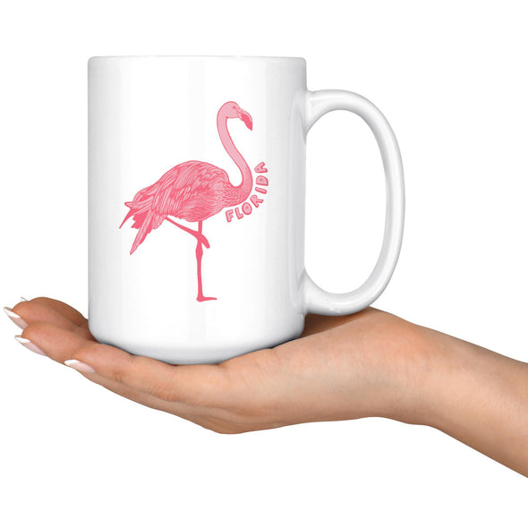 Flamingo FL Pink Ceramic Mug-CA LIMITED