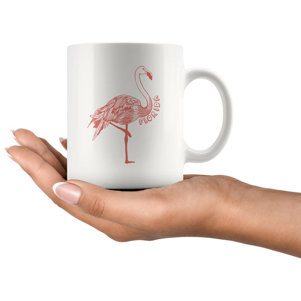 Flamingo FL Red Ceramic Mug-CA LIMITED