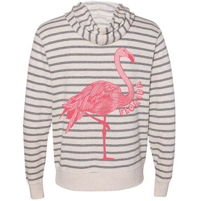 Flamingo FL Zipper Hoodie-CA LIMITED