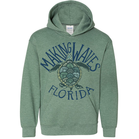 Sea Turtle Florida Youth Hoodie