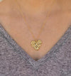 Gold California Heart Necklace-CA LIMITED