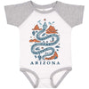 Grand Canyon Snake Arizona Baseball Baby Onesie-CA LIMITED