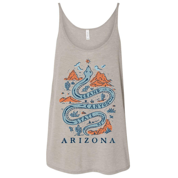 Grand Canyon Snake Arizona Flowy Tank-CA LIMITED