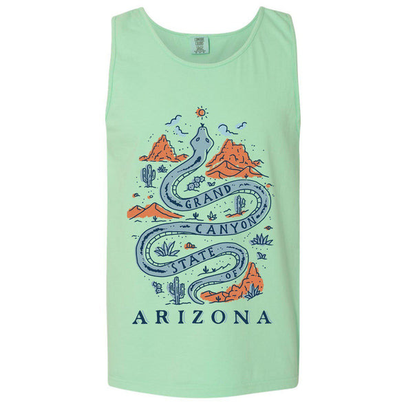 Grand Canyon Snake Arizona Men's Tank-CA LIMITED