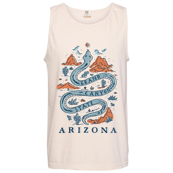 Grand Canyon Snake Arizona Men's Tank-CA LIMITED