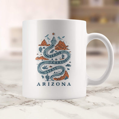 Grand Canyon Snake Arizona Mug-CA LIMITED