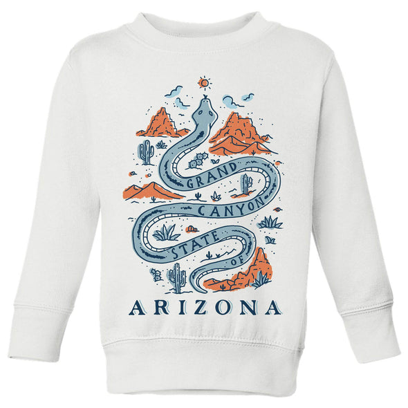 Grand Canyon Snake Arizona Toddlers Sweater-CA LIMITED