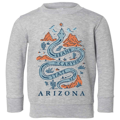 Grand Canyon Snake Arizona Toddlers Sweater-CA LIMITED