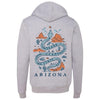 Grand Canyon Snake Arizona Zipper Hoodie-CA LIMITED