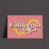 Groovy California Mauve Poster-CA LIMITED