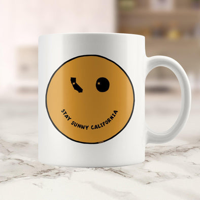 Happy CA Ochre Mug-CA LIMITED