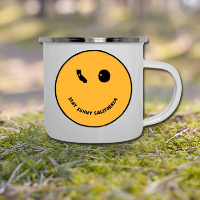 Happy CA Yellow Camper Mug-CA LIMITED