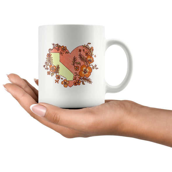 Heart State Ceramic Mug-CA LIMITED