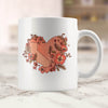 Heart State Pink Ceramic Mug-CA LIMITED