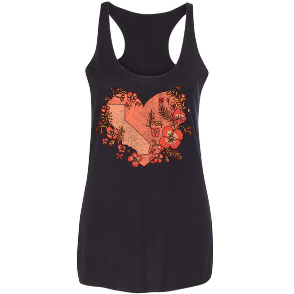 Heart State Racerback Tank-CA LIMITED