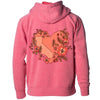 Heart State Raglan Toddlers Zip Up Hoodie-CA LIMITED