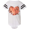 Heart State Stripes Baby Onesie-CA LIMITED