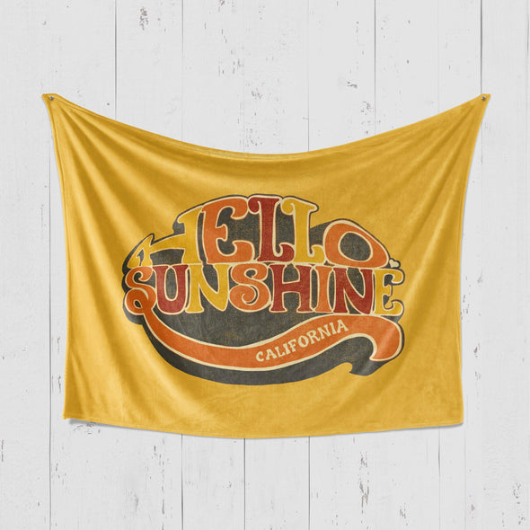 Hello Sunshine Florida Blanket-CA LIMITED