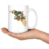 Home Grown FL Peach Ceramic Mug-CA LIMITED