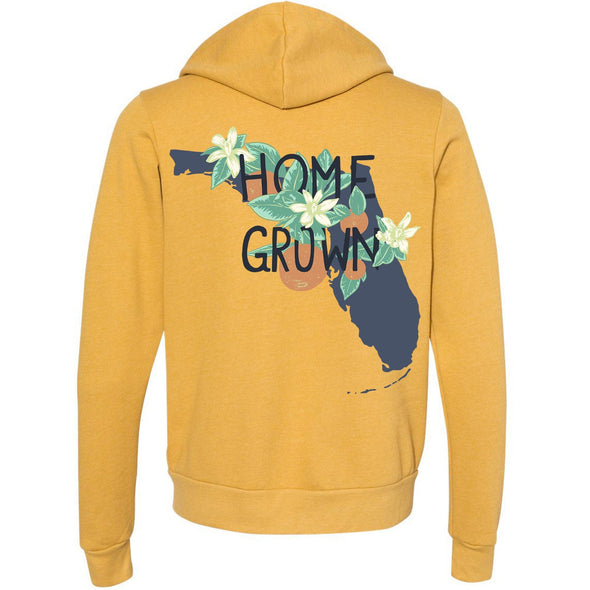 Home Grown FL Zipper Hoodie-CA LIMITED