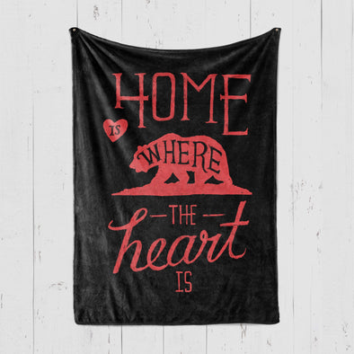 Home Is Where The Heart Is CA Blanket-CA LIMITED