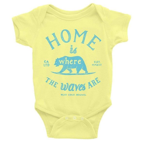 Home Waves Baby Onesie-CA LIMITED