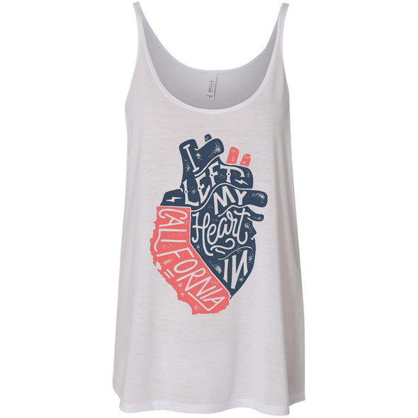 I Left My Heart In CA Flowy Tank-CA LIMITED