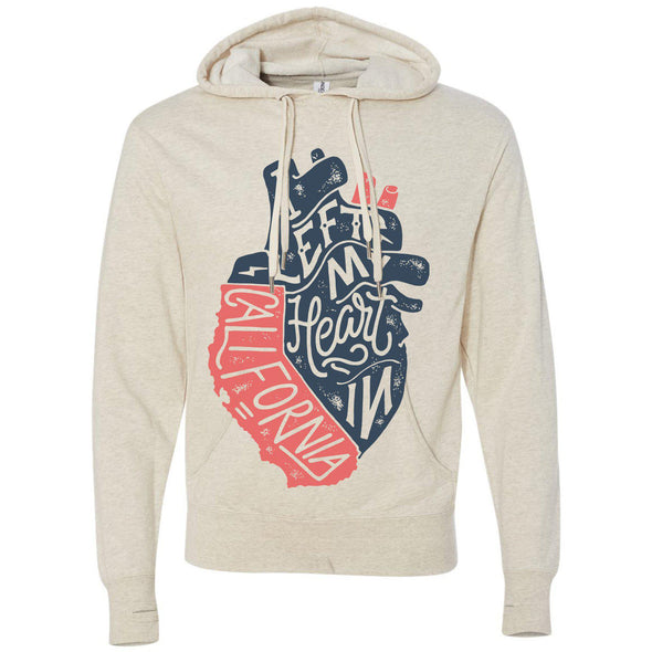 I Left My Heart In CA Hoodie-CA LIMITED