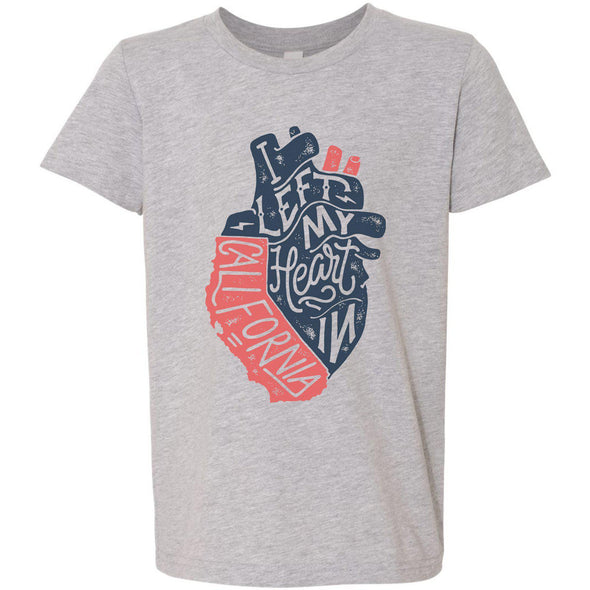 I Left My Heart In CA Youth Tee-CA LIMITED