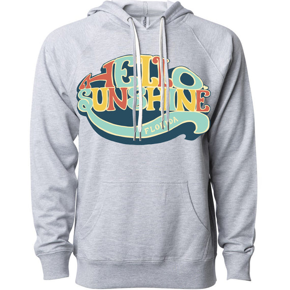 Hello Sunshine Florida Raglan Hoodie