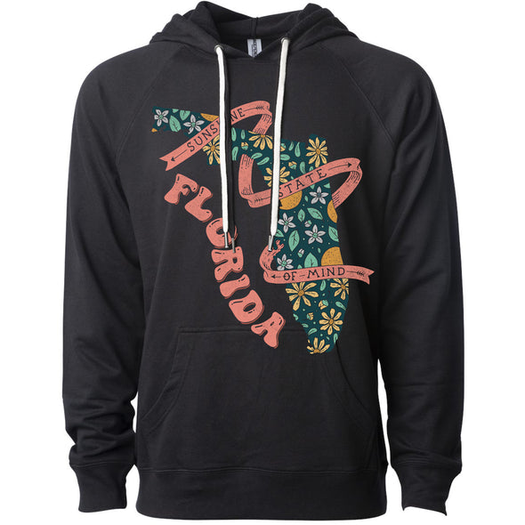 Sunshine State Florida Raglan Hoodie