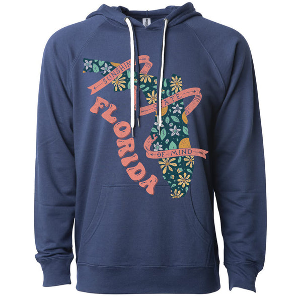 Sunshine State Florida Raglan Hoodie