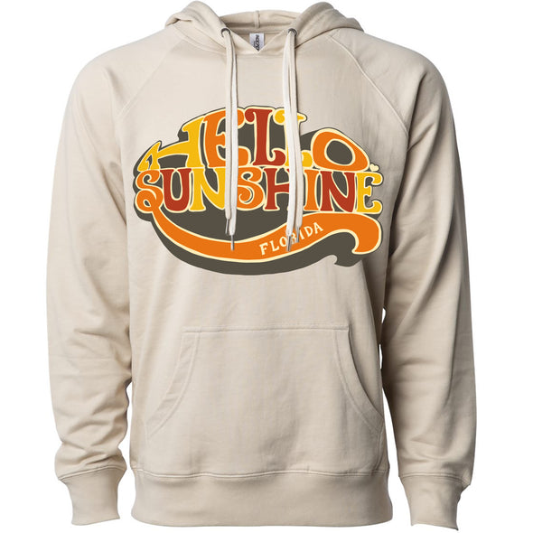 Hello Sunshine Florida Raglan Hoodie