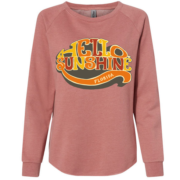 Hello Sunshine Florida Crewneck Sweatshirt