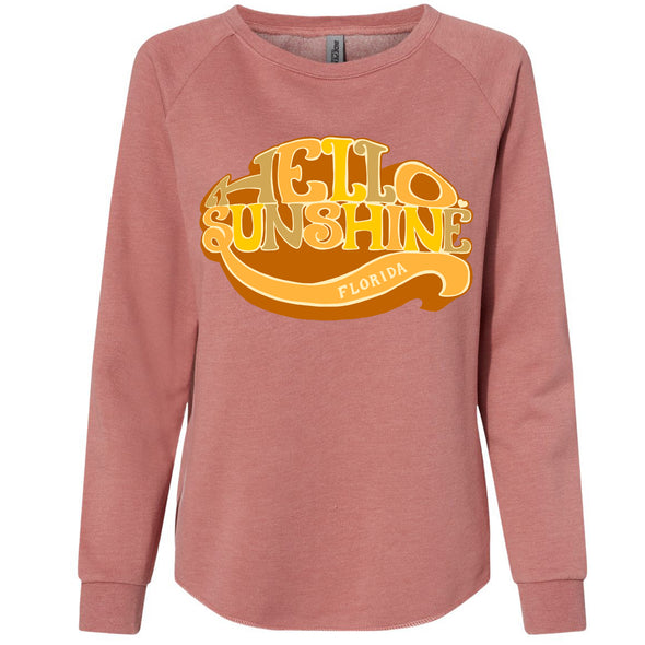 Hello Sunshine Florida Crewneck Sweatshirt