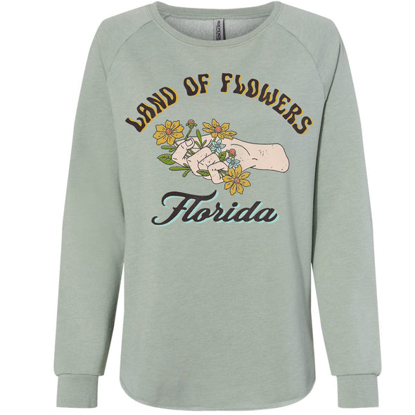 Land of Flowers Florida Crewneck Sweatshirt